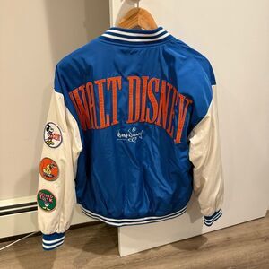 Disney Blue and White Varsity Jacket
